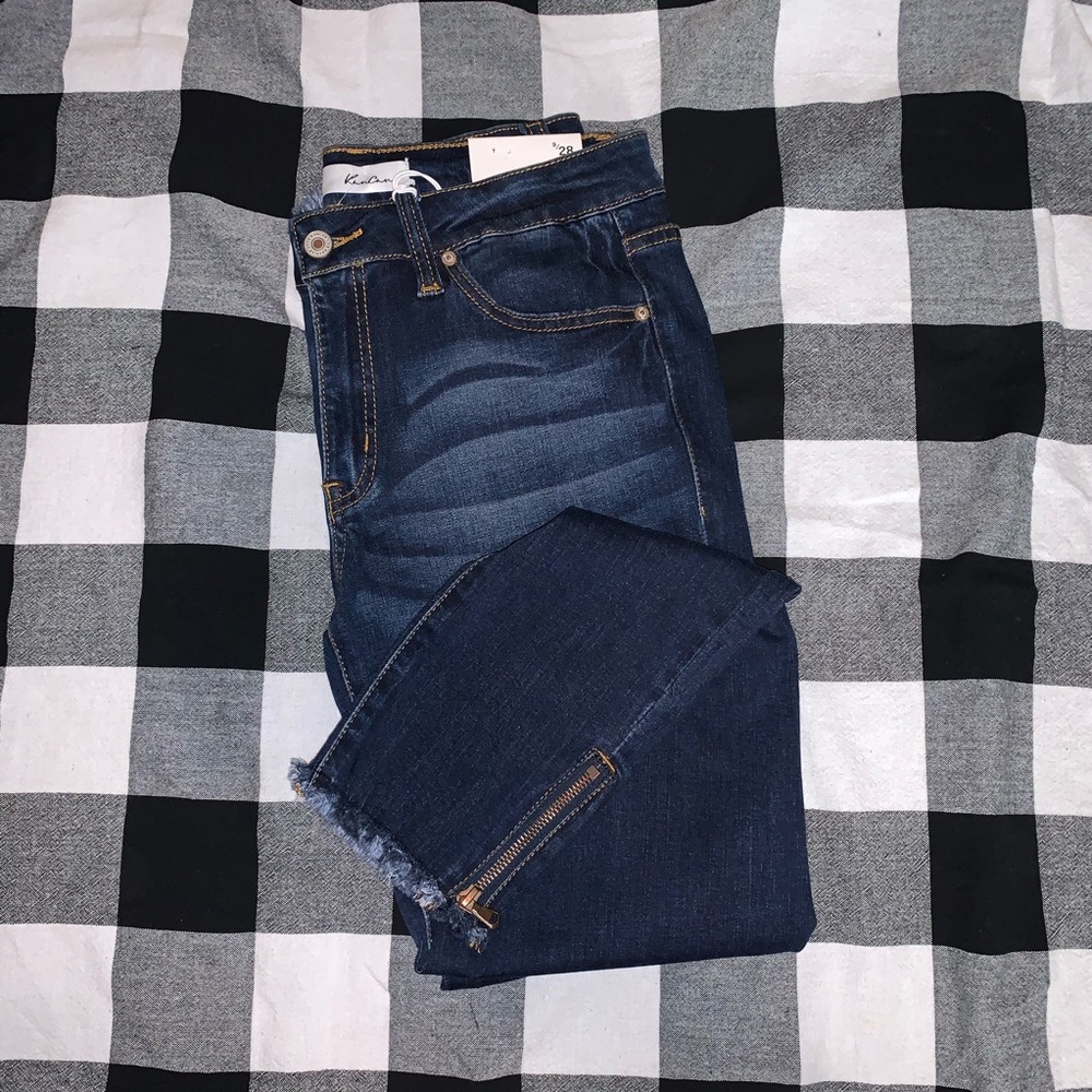 ankle zip KanCan skinnies
